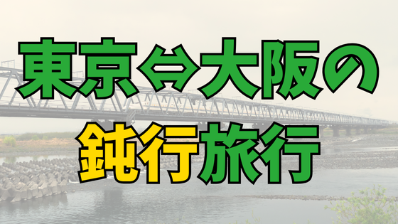 You are currently viewing 中学受験おすすめ列車：東京⇔大阪の鈍行旅行[歴史を体感する]