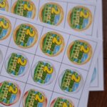 メダル風シール